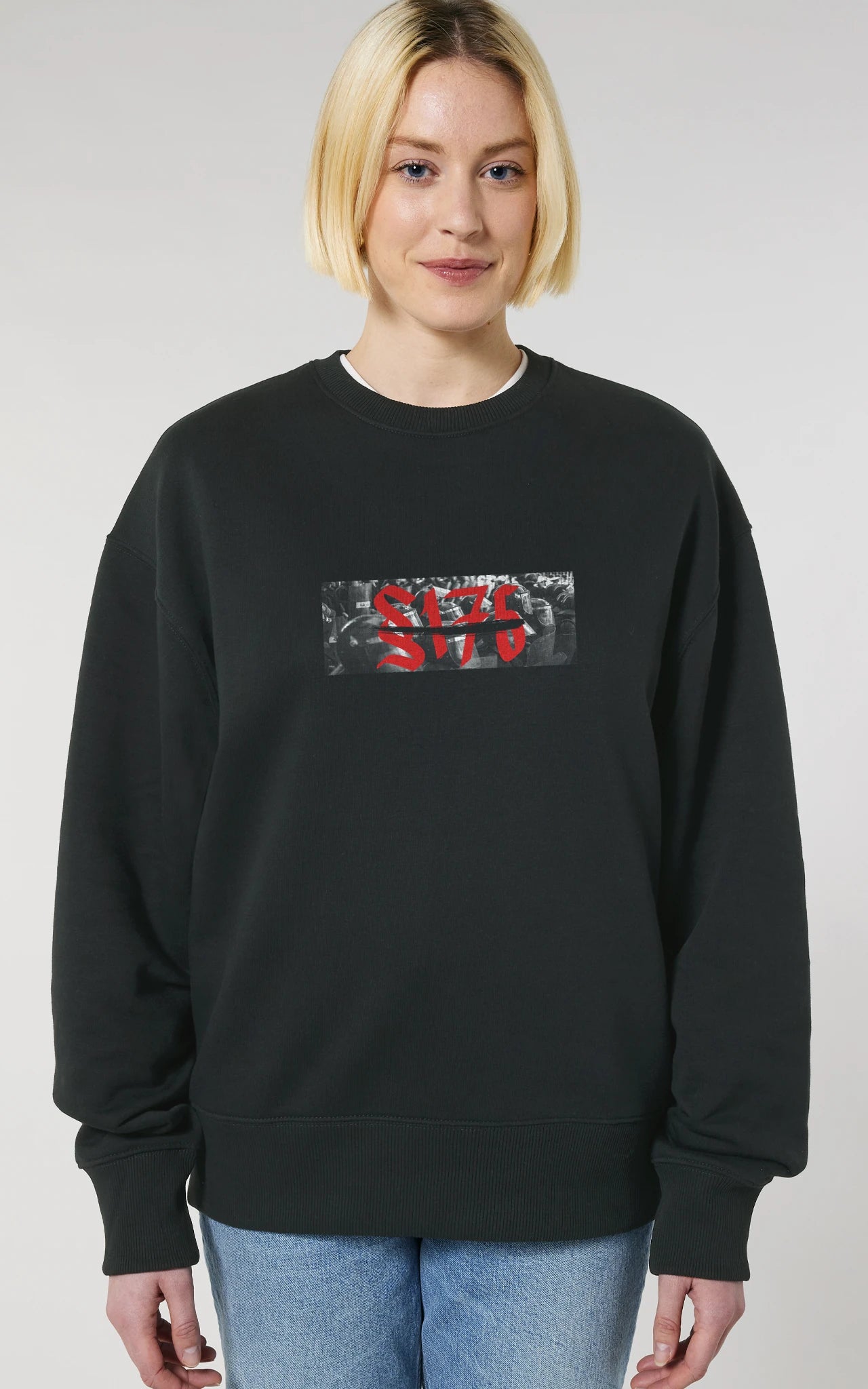 Love is not a Crime Crewneck Sweatshirt - Frontprint Statement Paragraph 175