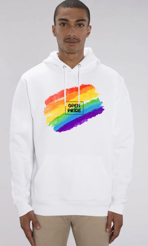 Basic Organic Hoodie Pride Rainbow