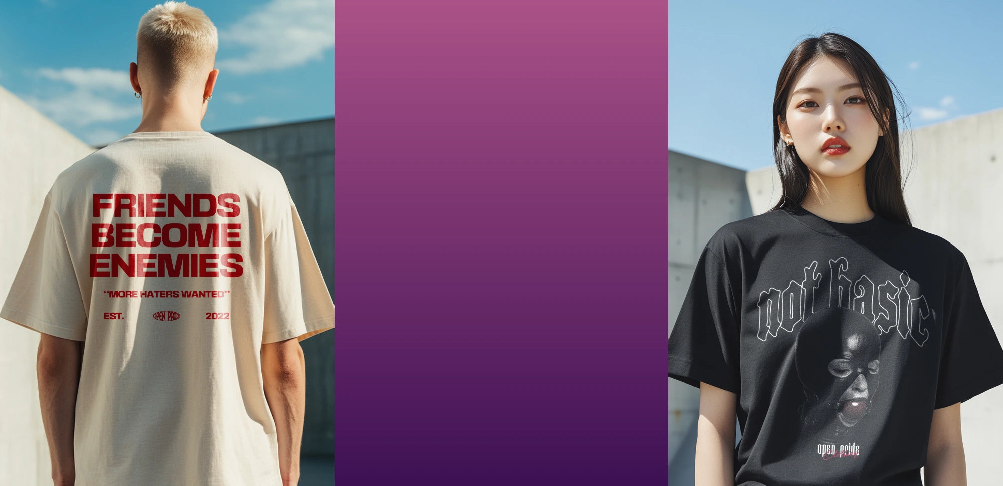 genderneutrale streetwear t-shirts