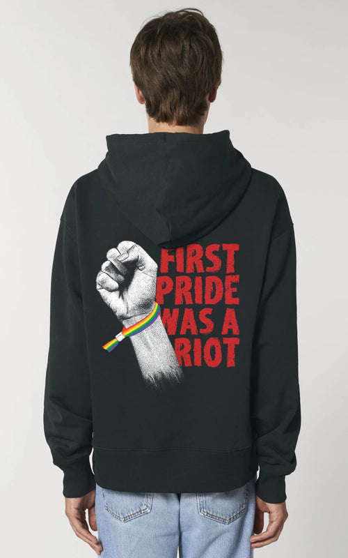 Oversized Hoodie Pride Fist