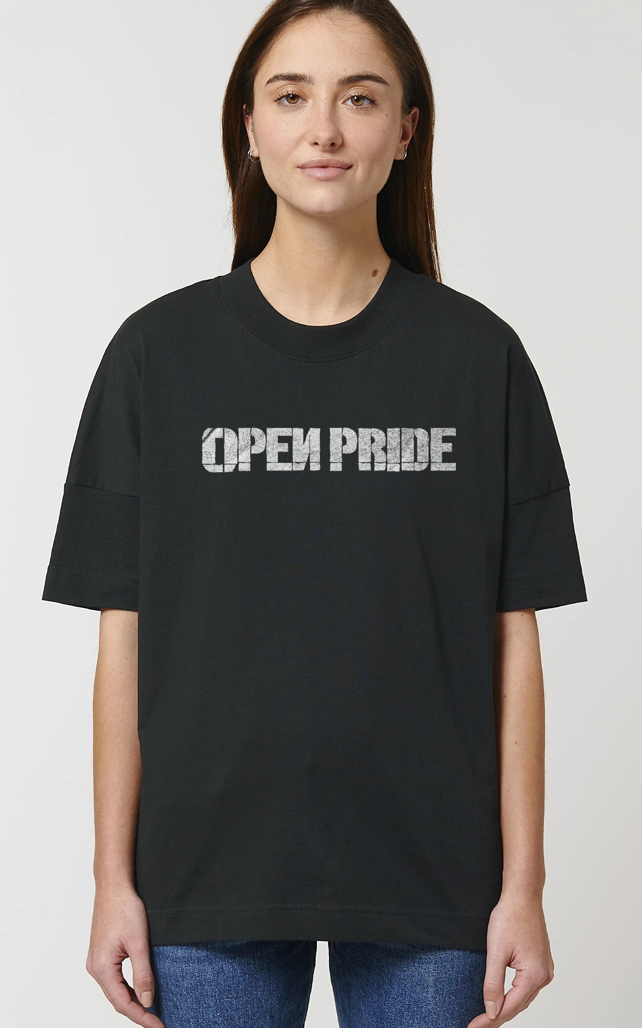 Love Lost in Space Oversized T-Shirt - mit open pride Logo