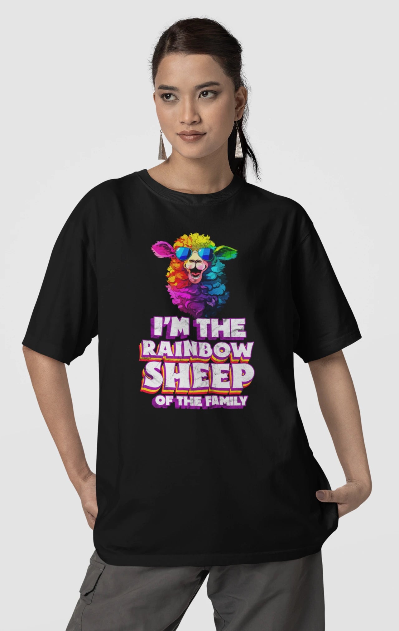 Pride T-Shirt – I'm the rainbow sheep of the family